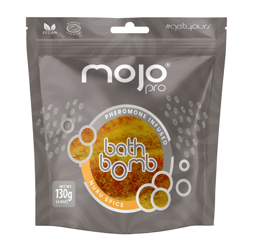 Mojo Pro : Bath Bomb : Nuru Spice : 130g